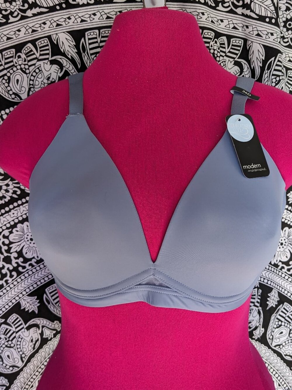 Modern Movement NWT Wireless Bra Sz 36D